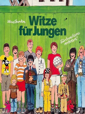 cover image of Witze für Jungen